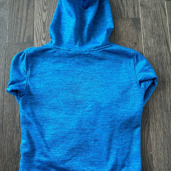 Under Armour Kids Blue Hoodie size 5 - Picture 3 of 4